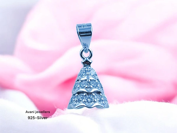 Avani Jewellers Silver Ladies Fancy Pendant - 1.19