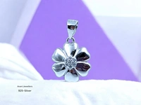 Avani Jewellers Silver Ladies Fancy Pendant - 1.24