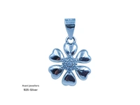 Avani Jewellers Silver Ladies Fancy Pendant - 1.24