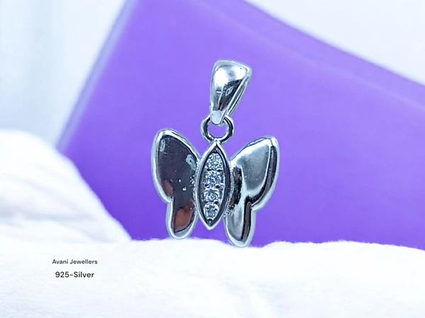 Avani Jewellers Silver Ladies Fancy Pendant - 1.07