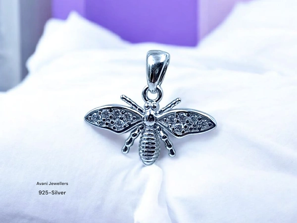 Avani Jewellers Silver Ladies Fancy Pendant - 1.3