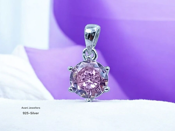 Avani Jewellers Silver Ladies Fancy Pendant - 0.86, Almond