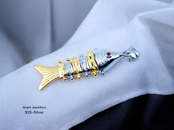 Avani Jewellers Silver Ladies Fancy Pendant - 3.05
