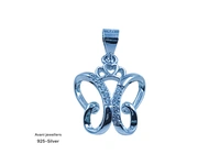 Avani Jewellers Silver Ladies Fancy Pendant - 1.4