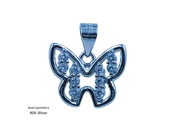 Avani Jewellers Silver Ladies Fancy Pendant - 1.27