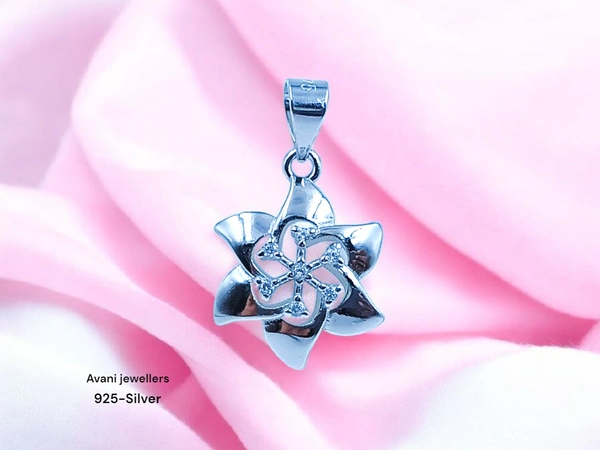 Avani Jewellers Silver Ladies Fancy Pendant - 1.26