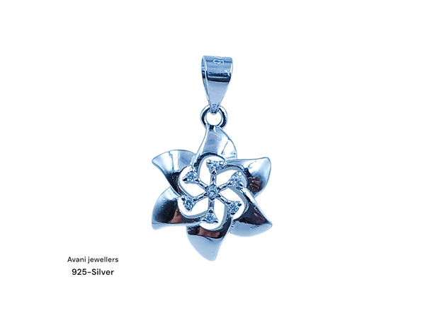 Avani Jewellers Silver Ladies Fancy Pendant - 1.26
