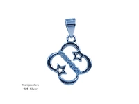 Avani Jewellers Silver Ladies Fancy Pendant - 1.28