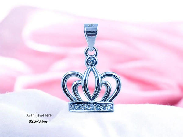 Avani Jewellers Silver Ladies Fancy Pendant - 1.22
