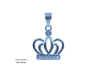 Avani Jewellers Silver Ladies Fancy Pendant - 1.22