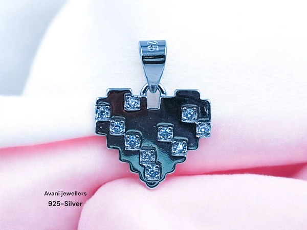 Avani Jewellers Silver Ladies Fancy Pendant - 1.21