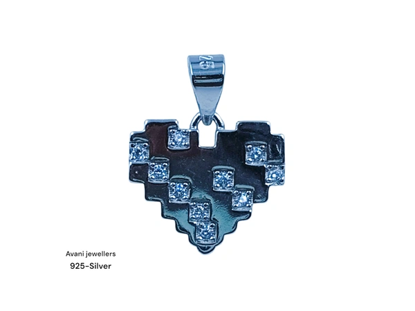 Avani Jewellers Silver Ladies Fancy Pendant - 1.21