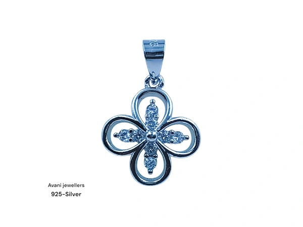 Avani Jewellers Silver Ladies Fancy Pendant - 1.39