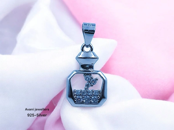 Avani Jewellers Silver Ladies Fancy Pendant - 1.24