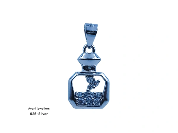 Avani Jewellers Silver Ladies Fancy Pendant - 1.24