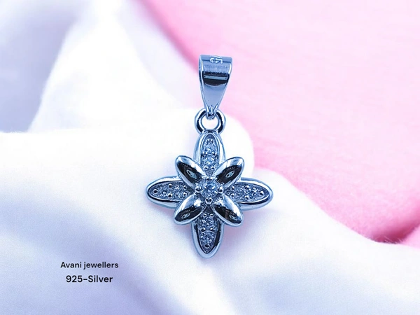 Avani Jewellers Silver Ladies Fancy Pendant - 1.31