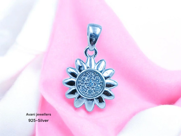 Avani Jewellers Silver Ladies Fancy Pendant - 1.32