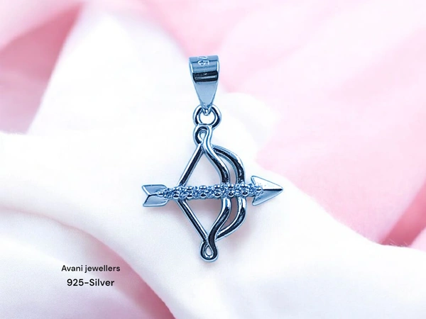 Avani Jewellers Silver Ladies Fancy Pendant - 1.12