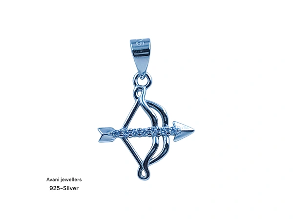 Avani Jewellers Silver Ladies Fancy Pendant - 1.12