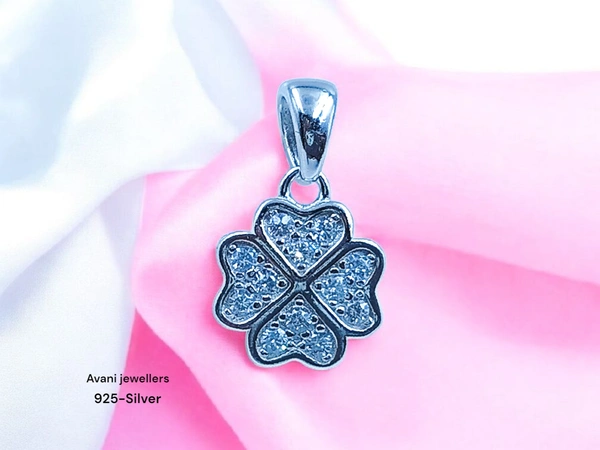 Avani Jewellers Silver Ladies Fancy Pendant - 1.15