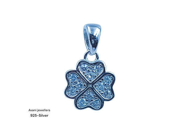 Avani Jewellers Silver Ladies Fancy Pendant - 1.15