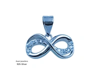 Avani Jewellers Silver Ladies Fancy Pendant - 1.2