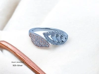 Avani Jewellers Silver Ladies Fancy Ring - 3.15, ADJUSTABLE