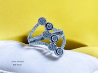 Avani Jewellers Silver Ladies Fancy Ring - 4.19, 12