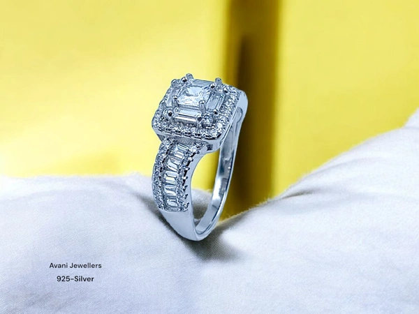 Avani Jewellers Silver Ladies Fancy Ring - 2.98, 13