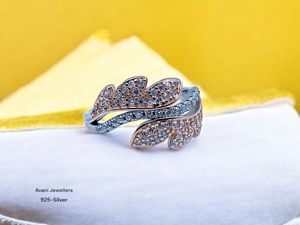 Avani Jewellers Silver Ladies Fancy Ring - 3.1, 15
