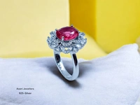 Avani Jewellers Silver Ladies Fancy Ring - 5.34, 14