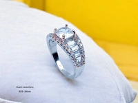 Avani Jewellers Silver Ladies Fancy Ring - 3.61, 9