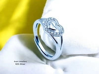 Avani Jewellers Silver Ladies Fancy Ring - 2.08, Adjustable