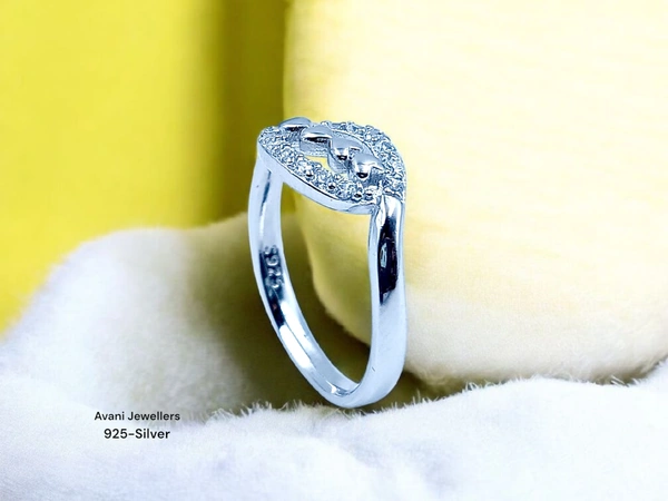 Avani Jewellers Silver Ladies Fancy Ring - 2.28, 11