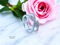 Avani Jewellers Silver Ladies Fancy Ring - 2.88, 10