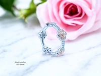 Avani Jewellers Silver Ladies Fancy Ring - 2.92, 8