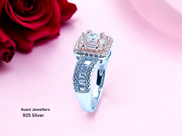 Avani Jewellers Silver Ladies Fancy Ring - 3.64, 14
