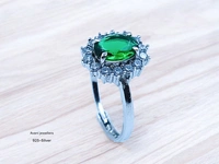 Avani Jewellers Silver Ladies Fancy Ring - 2.59, Adjustable