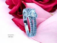 Avani Jewellers Silver Ladies Fancy Ring - 2.49, Adjustable