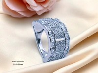 Avani Jewellers Silver Ladies Fancy Ring - 4.51, 12
