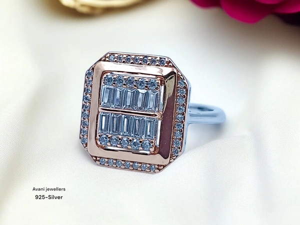 Avani Jewellers Silver Ladies Fancy Ring - 4.65, 18