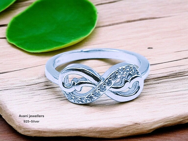 Avani Jewellers Silver Ladies Fancy Ring - 2.17, 11
