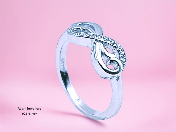 Avani Jewellers Silver Ladies Fancy Ring - 2.17, 11