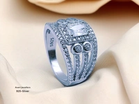 Avani Jewellers Silver Ladies Fancy Ring - 4.36, 12