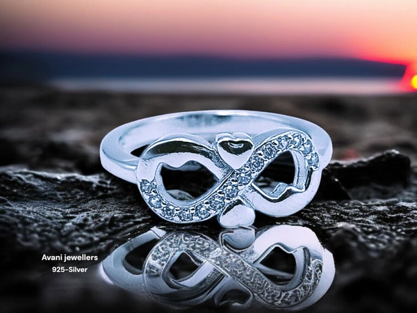 Avani Jewellers Silver Ladies Fancy Ring - 2.49, 17
