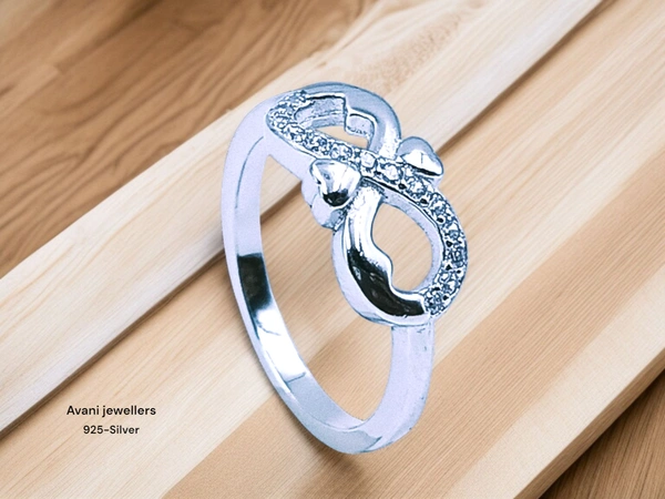 Avani Jewellers Silver Ladies Fancy Ring - 2.49, 17