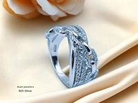 Avani Jewellers Silver Ladies Fancy Ring - 3.93, 10