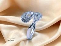 Avani Jewellers Silver Ladies Fancy Ring - 2.67, 13