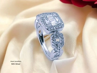 Avani Jewellers Silver Ladies Fancy Ring - 3.06, 10