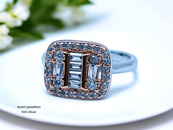 Avani Jewellers Silver Ladies Fancy Ring - 3.14, 11